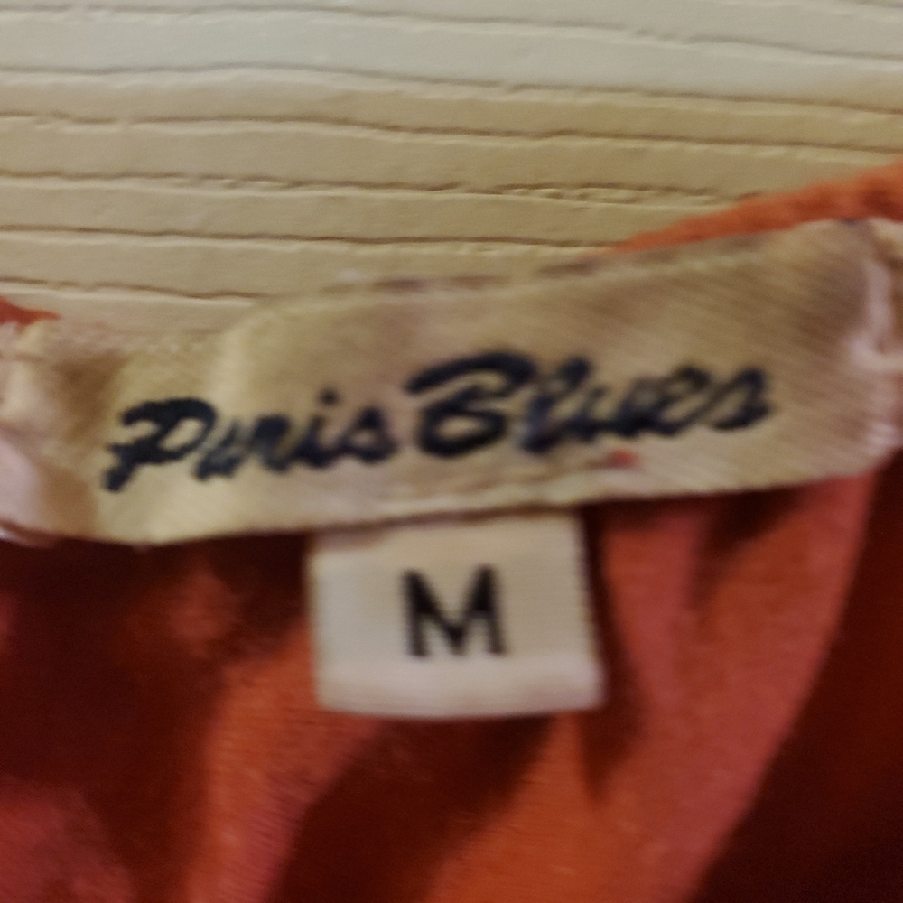 Panic Blues Blouse. Medium. Roundneck. Multicolor… - image 4